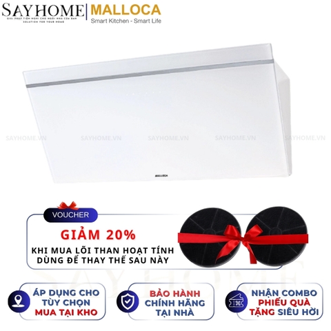 Máy hút mùi Malloca VITA V-3 áp tường- Hàng chính hãng Malloca