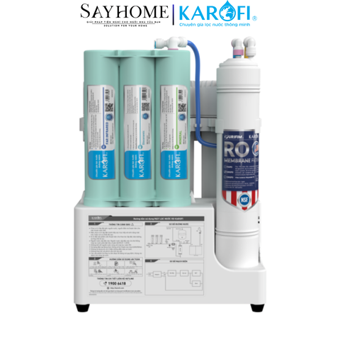 Máy lọc nước để gầm 10 lõi lọc KAROFI KAQ-U05 PRO - NEW 2025 tại thành phố Hồ Chí Minh