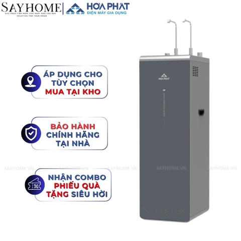 Máy lọc nước Hòa Phát HPA886 Hydrogen ion kiềm RO nóng lạnh HyperS