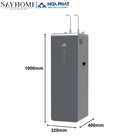 Máy lọc nước Hòa Phát HPA886 Hydrogen ion kiềm RO nóng lạnh HyperS