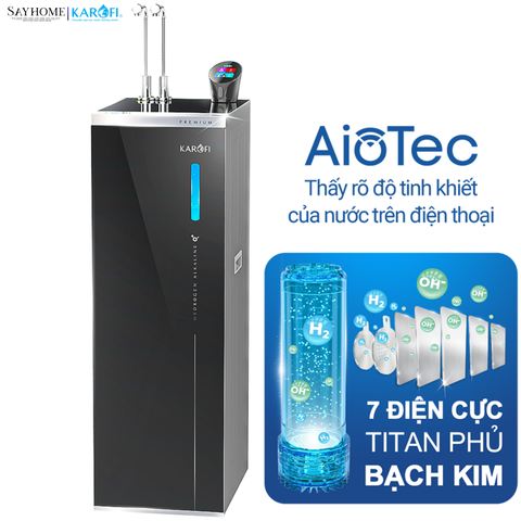 Máy lọc nước nóng lạnh Hydro-ion kiềm 13 lõi lọc Karofi KAE-S88 PROMAX tại thành phố Hò Chí Minh