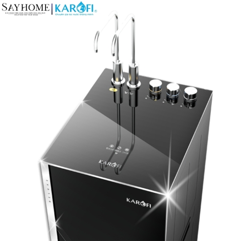 Máy lọc nước KAROFI KAD-M85 nóng lạnh ion kiềm 12 lõi lọc - Hàng chính hãng