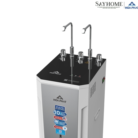MMÁY LỌC NƯỚC TỦ ĐỨNG VỚI 10 LÕI LỌC RO HÒA PHÁT HPN635 sayhome
