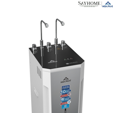 MMÁY LỌC NƯỚC TỦ ĐỨNG VỚI 10 LÕI LỌC RO HÒA PHÁT HPN635 sayhome