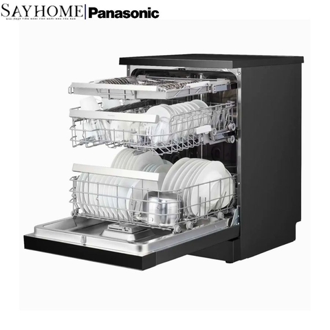 Máy rửa chén PANASONIC NP-FMK16XEVN độc lập 15 bộ chén dĩa