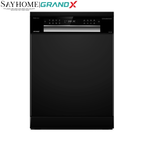 Máy rửa bát GrandX SMS7GX86B 16 bộ đồ ăn Châu Âu - Bảo hành chính hãng
