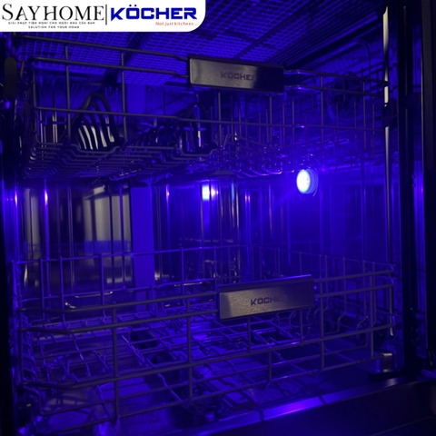 Máy rửa bát Kocher X15B PRO 17 bộ đồ ăn Châu Âu - Bảo hành 3 năm