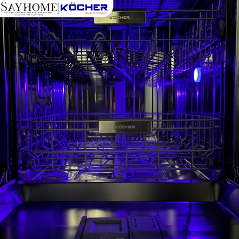 Máy rửa bát Kocher X16B 17 bộ đồ ăn Châu Âu - Bảo hành 3 năm