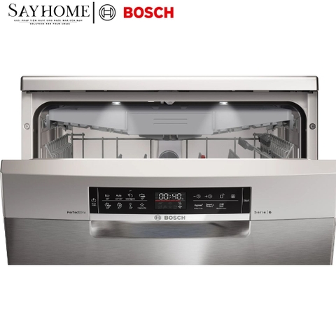 Máy rửa chén bát Bosch SMS6ZCI02P Serie 6 độc lập 14 bộ chén dĩa tại thành phố Hồ Chí Minh
