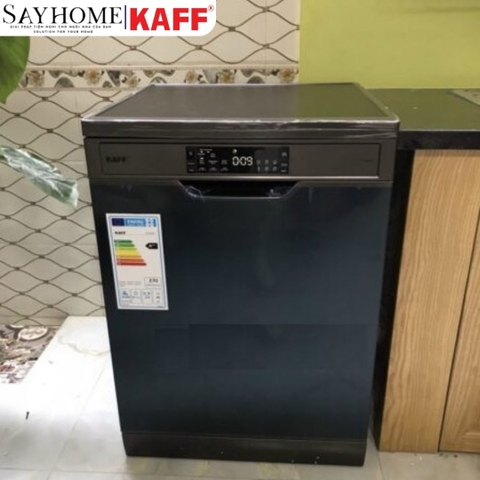 Máy rửa chén KAFF KF-SPA230 bán âm 15 bộ đồ ăn Châu Âu - Hàng chính hãng