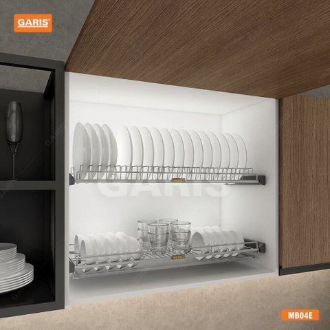 Giá chén bát cố định GARIS MB04E - Nan vuông