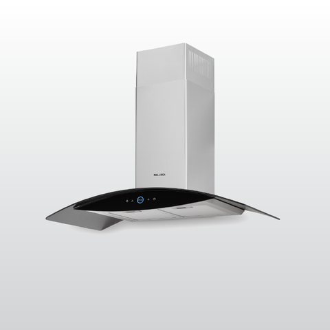 Máy hút mùi kính cong RANGE HOOD Malloca MC 9018HS