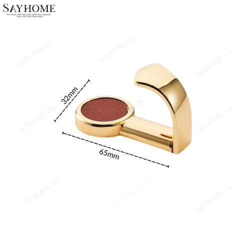 Móc treo hiện đại màu vàng gold SH60V04N tại thành phố Hồ Chí Minh