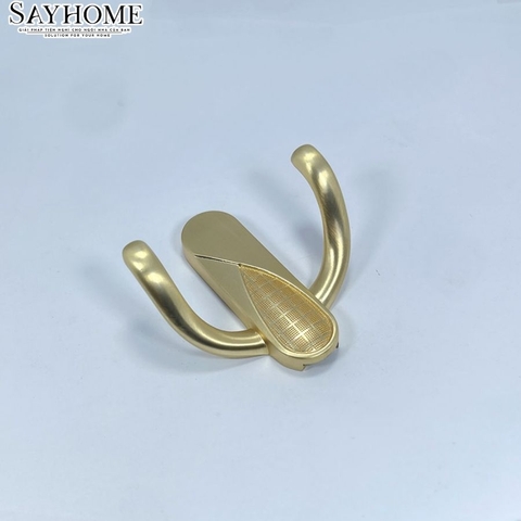 Móc treo hiện đại màu vàng SH6015