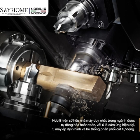 Vòi rửa chén NOBILI MANIA NB305C dây rút 2 chế độ - Hàng chính hãng