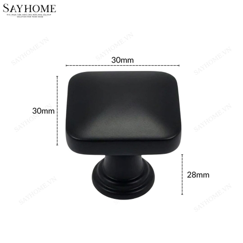 Núm tủ hiện đại màu vàng mờ, vàng gold, đen mờ, bạc và bạc bóng SH5502 tại thành phố Hồ Chí Minh