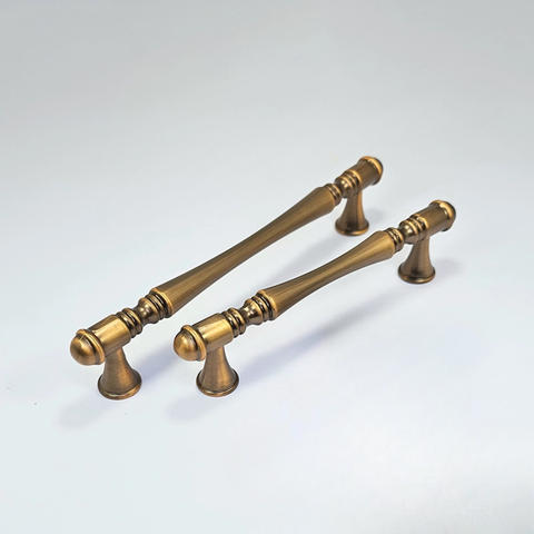 Tay nắm đũa tân cổ điển Vintage màu đồng SH1846