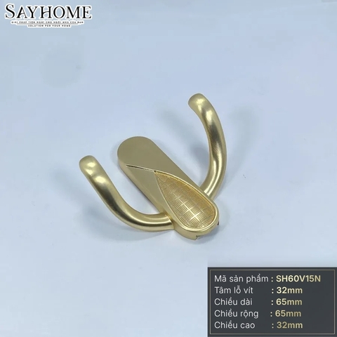 Móc treo hiện đại màu vàng SH60V15N tại thành phố Hồ Chí Minh