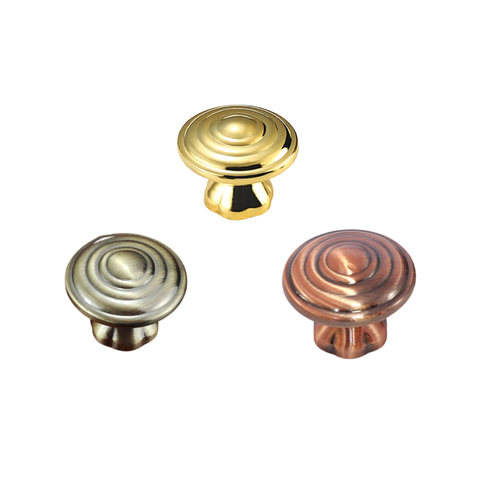 Núm tủ cổ điển màu vàng - đồng SH8202