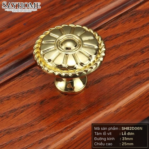 Núm tủ tân cổ điển vintage màu đồng, đồng đỏ SH82D06N tại thành phố Hồ Chí Minh tại thành phố Hồ Chí Minh