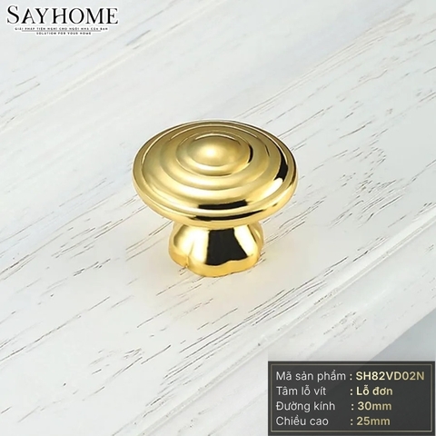 Núm tủ tân cổ điển vintage màu vàng gold, đồng, đồng đỏ SH82VD02N tại thành phố Hồ Chí Minh
