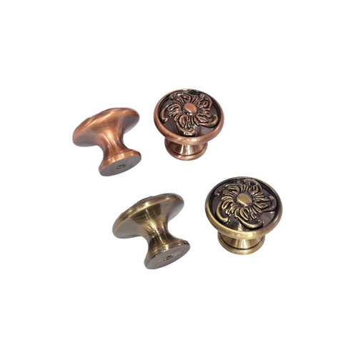 Núm tủ cổ điển màu đồng SH8846