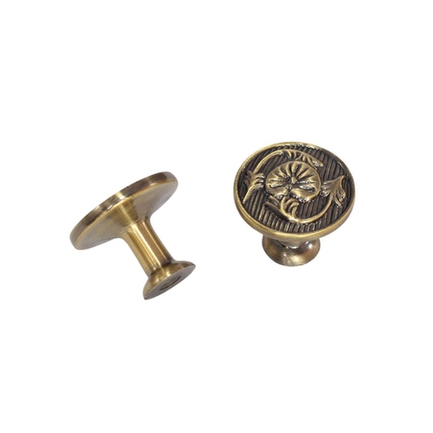 Núm tủ cổ điển màu đồng SH9371