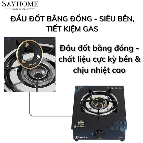 Bếp gas đôi SAKURA SA-310AG tại thành phố Hồ Chí Minh