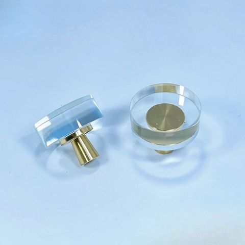 Núm tủ hiện đại màu vàng đồng SH2210