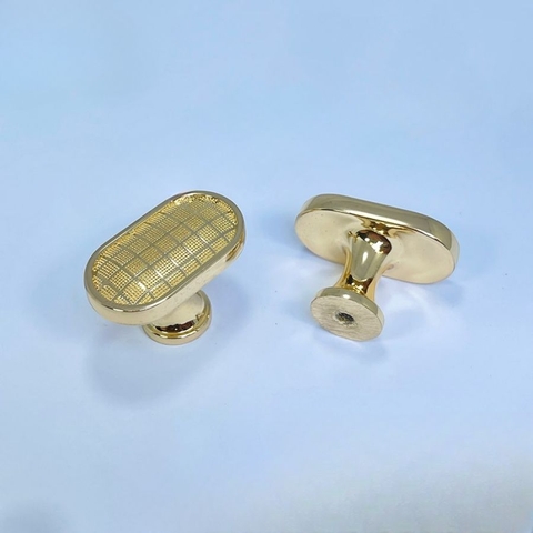 Núm tủ hiện đại màu vàng gold SH2803