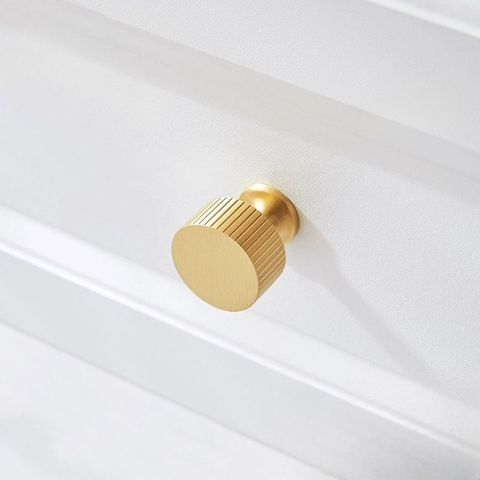 Núm tủ hiện đại màu vàng mờ SH308