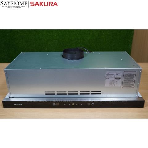 Máy hút mùi SAKURA SR-3630AS âm tủ ray khéo - Chính hãng