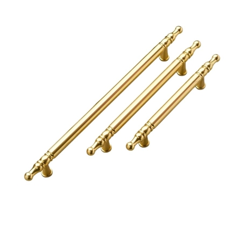 Tay nắm đũa tân cổ điển màu vàng gold SH9331