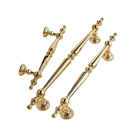 Tay nắm đũa tân cổ điển vintage màu vàng gold 18k SH3088