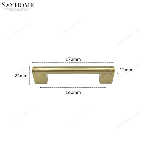 Thông số kĩ thuật Tay nắm tủ tân cổ điển vintage màu vàng gold SH023 tại Thành phố Hồ Chí Minh