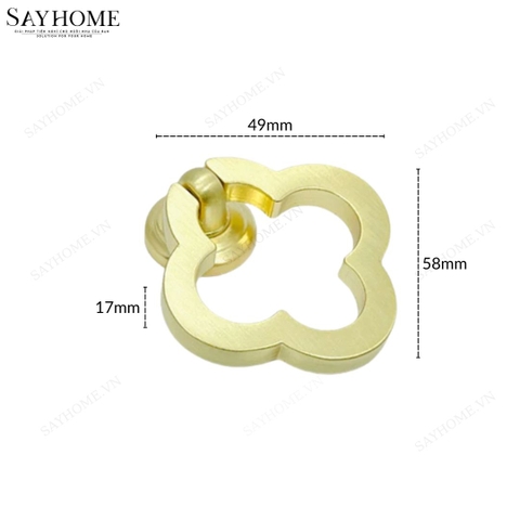 Tay nắm tủ hiện đại màu vàng gold SH2284 tại thành phố Hồ Chí Minh