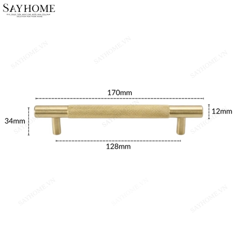 Tay nắm tủ tân cổ điển Vintage màu vàng gold SH23V83 tại thành phố Hồ Chí Minh