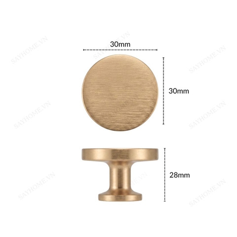 Tay nắm tủ hiện đại màu vàng gold SH55V08 tại thành phố Hồ Chí Minh