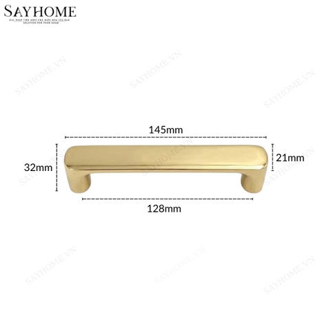 Tay nắm tủ hiện đại màu vàng SH5582 tại Thành phố Hồ Chí Minh