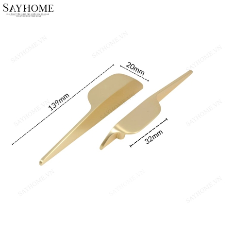 Tay nắm tủ hiện đại màu vàng gold SH8019 tại thành phố Hồ Chí Minh