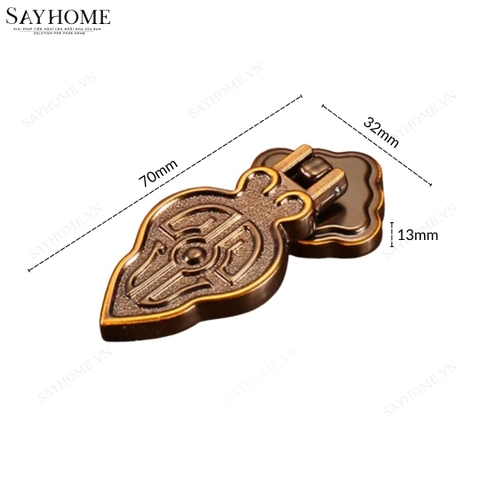 Tay nắm tủ tân cổ điển vintage màu đồng SH8874 tại thành phố Hồ Chí Minh
