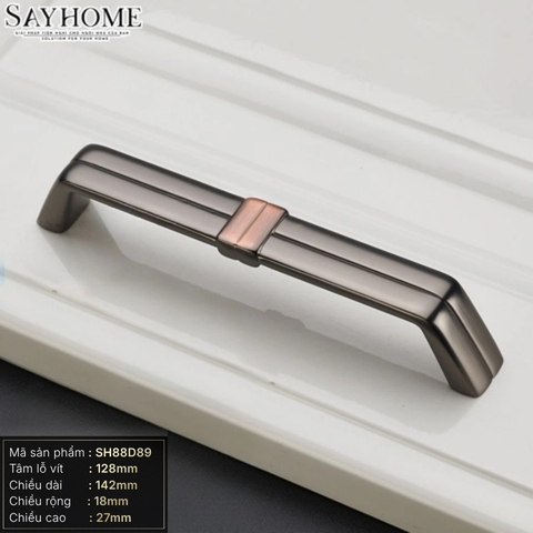 Tay nắm tủ hiện đại màu đồng SH88D89 tại thành phố Hồ Chí Minh