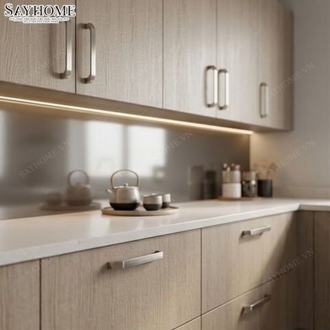 Tay nắm tủ hiện đại màu bạc SH8911 tại thành phố Hồ Chí Minh