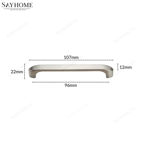 Tay nắm tủ hiện đại màu bạc SH8911 tại thành phố Hồ Chí Minh