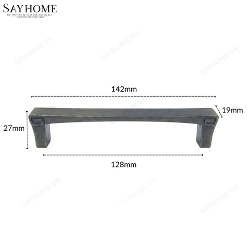 Tay nắm tủ tân cổ điển Vintage màu đồng SH89D51 tại thành phố Hồ Chí Minh
