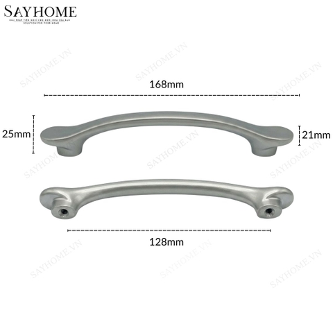 Tay nắm tủ hiện đại màu bạc SH8954 tại thành phố Hồ Chí Minh