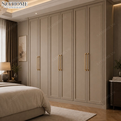 Tay nắm tủ hiện đại màu vàng gold SH9223