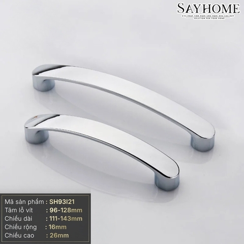 Tay nắm tủ hiện đại màu inox SH93I21 tại thành phố Hồ Chí Minh