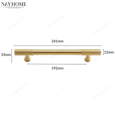 Tay nắm đũa tân cổ điển vintage màu vàng gold SH9632 tại thành phố Hồ Chí Minh