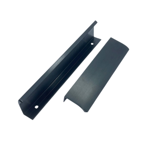 Tay nắm tủ áo thanh dài hiện đại màu đen SH160